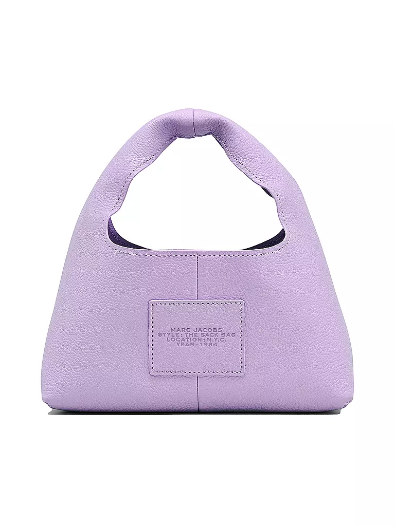 MARC JACOBS | Ledertasche - Henkeltasche THE MINI SACK | schwarz