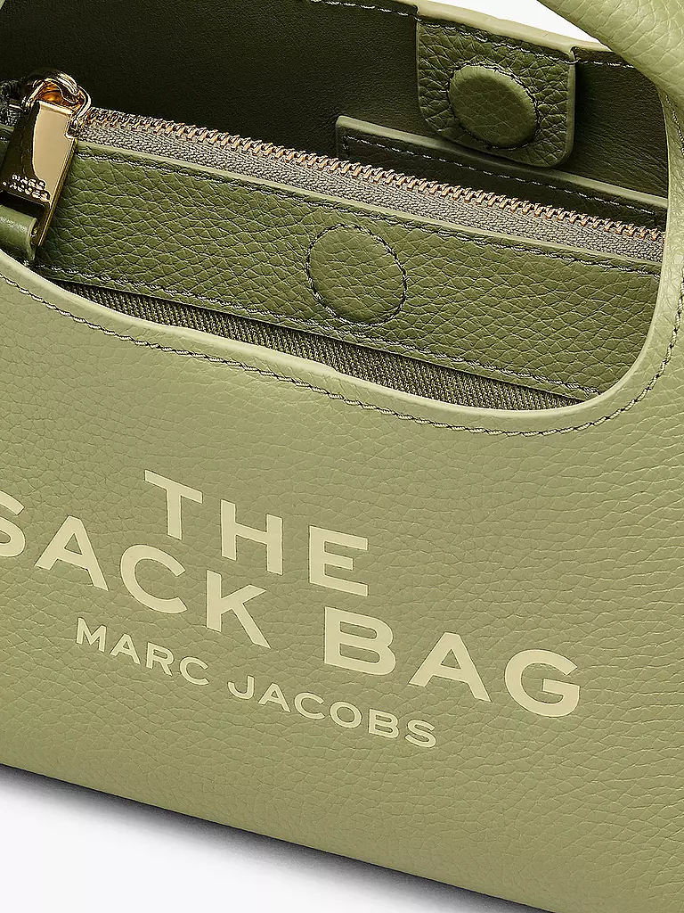 MARC JACOBS | Ledertasche - Henkeltasche THE MINI SACK | rot