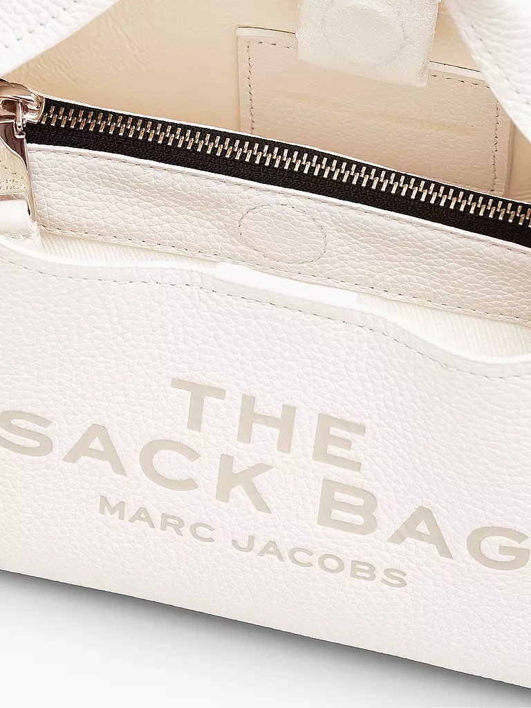 MARC JACOBS | Ledertasche - Henkeltasche THE MINI SACK | schwarz