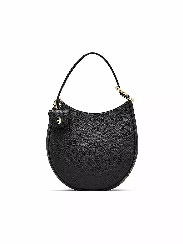 MARC JACOBS | Ledertasche - Hobo Bag THE LARGE CRESCENT | schwarz