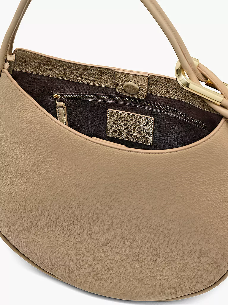 MARC JACOBS | Ledertasche - Hobo Bag THE LARGE CRESCENT | schwarz
