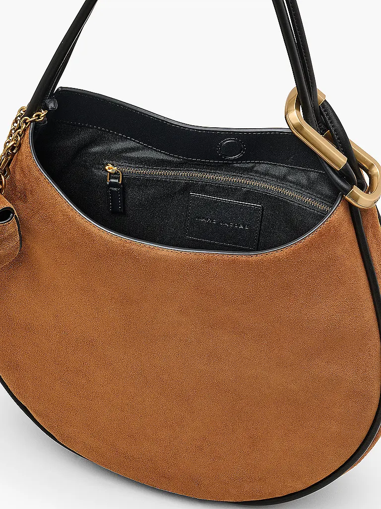 MARC JACOBS | Ledertasche - Hobo Bag THE LARGE HOBO | Camel