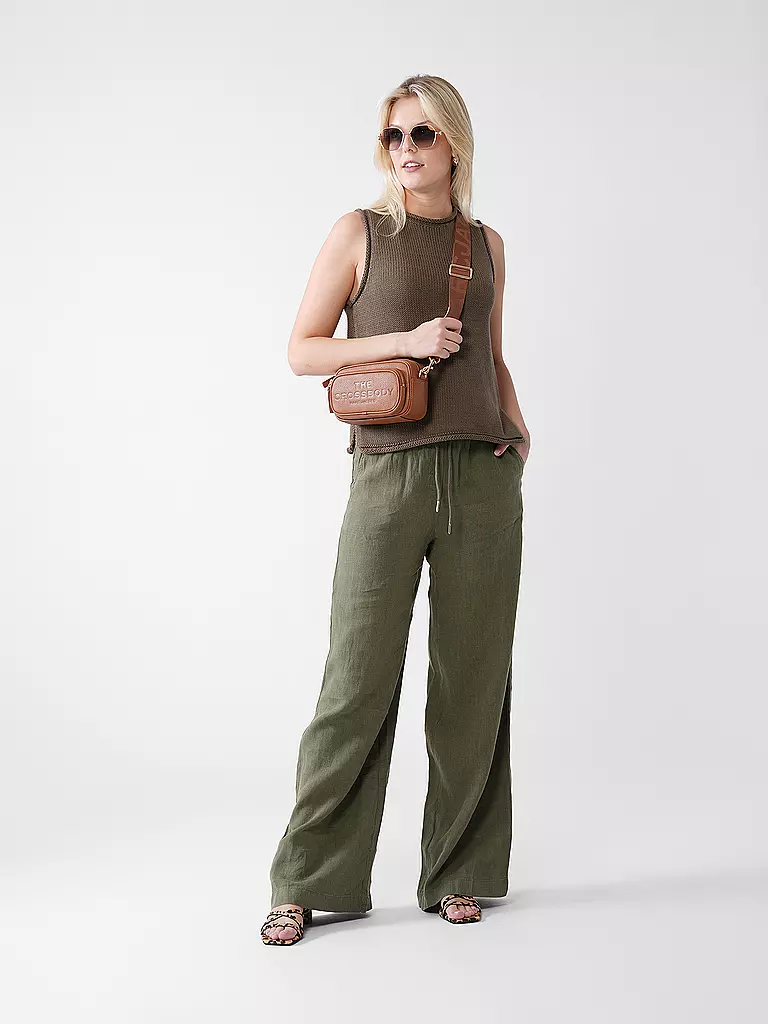 MARC JACOBS | Ledertasche - Mini Bag THE CROSSBODY | camel