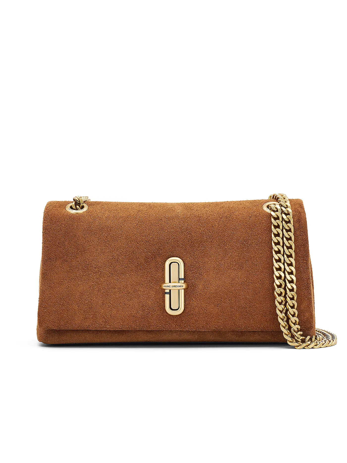 MARC JACOBS | Ledertasche - Mini Bag THE DUAL CHAIN | camel