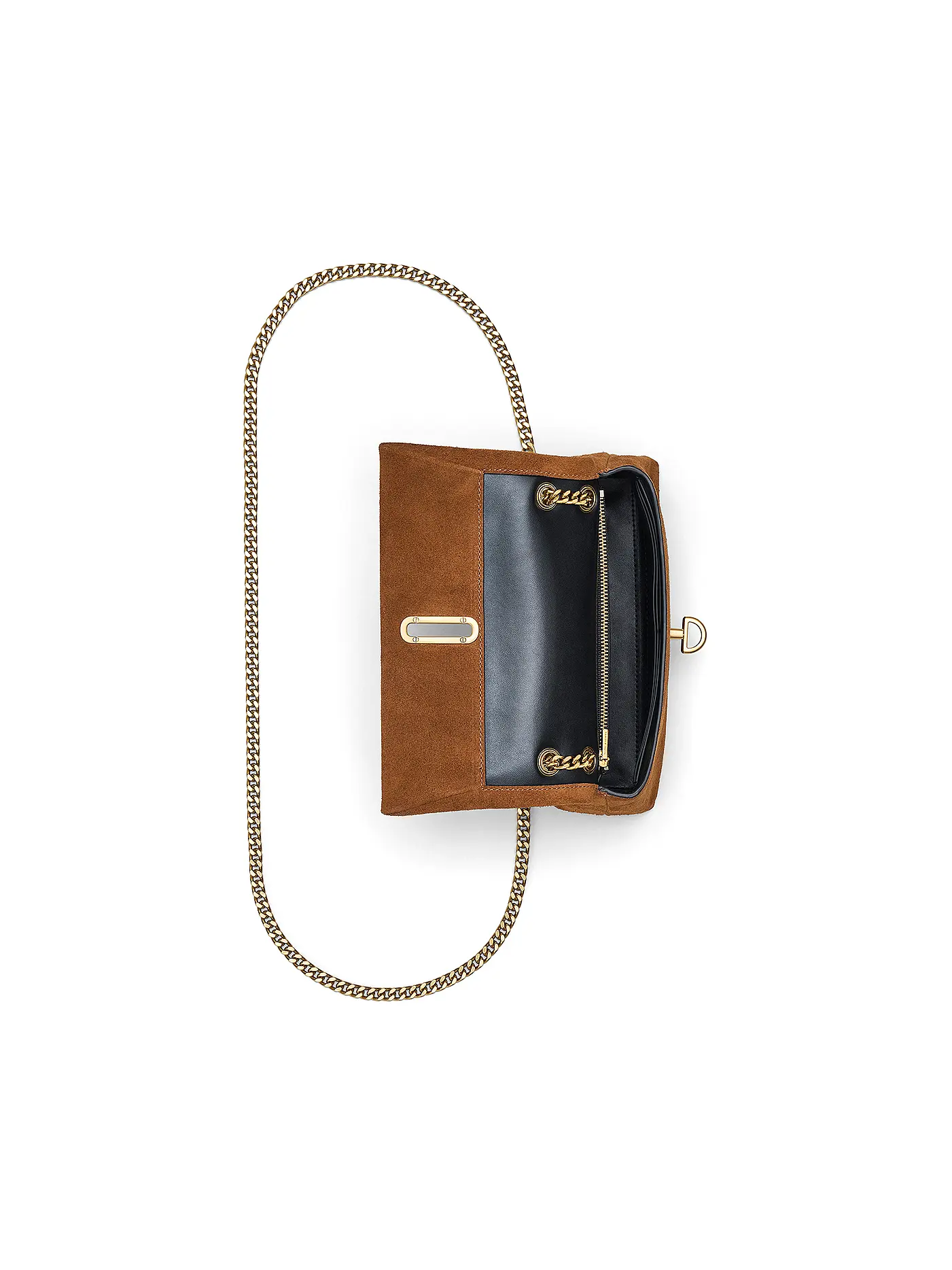 MARC JACOBS | Ledertasche - Mini Bag THE DUAL CHAIN | camel