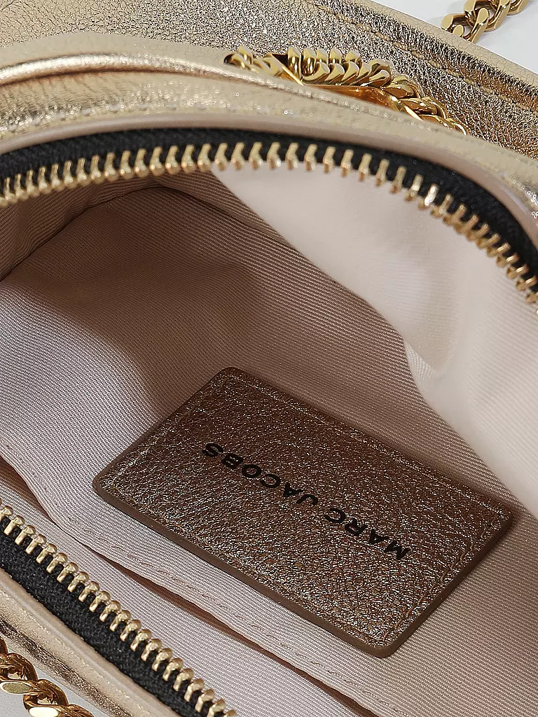 MARC JACOBS | Ledertasche - Mini Bag The Glam Shot 17 | gold