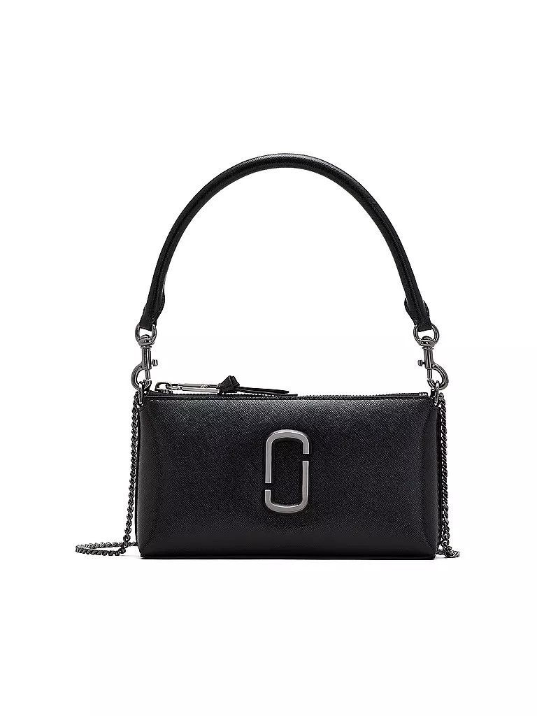 MARC JACOBS | Ledertasche - Mini Bag THE POCHETTE | schwarz