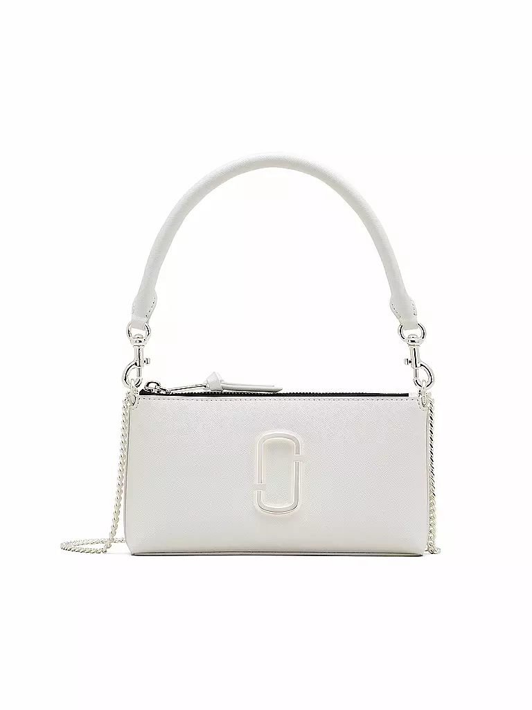 MARC JACOBS | Ledertasche - Mini Bag THE POCHETTE | weiss