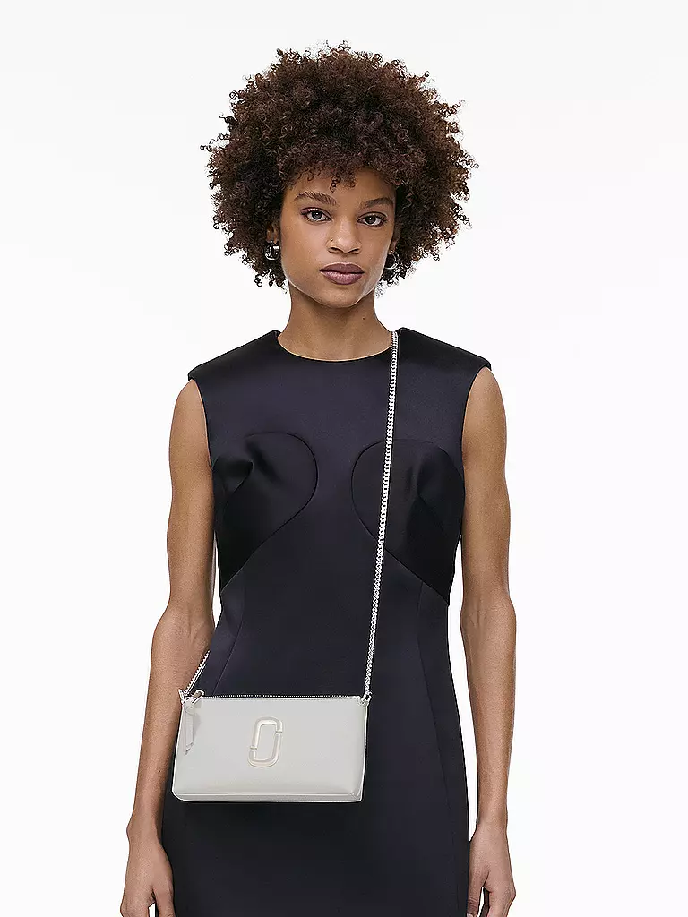 MARC JACOBS | Ledertasche - Mini Bag THE POCHETTE | weiss