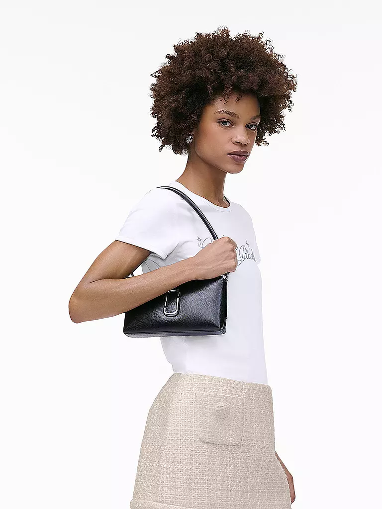 MARC JACOBS | Ledertasche - Mini Bag THE POCHETTE | weiss