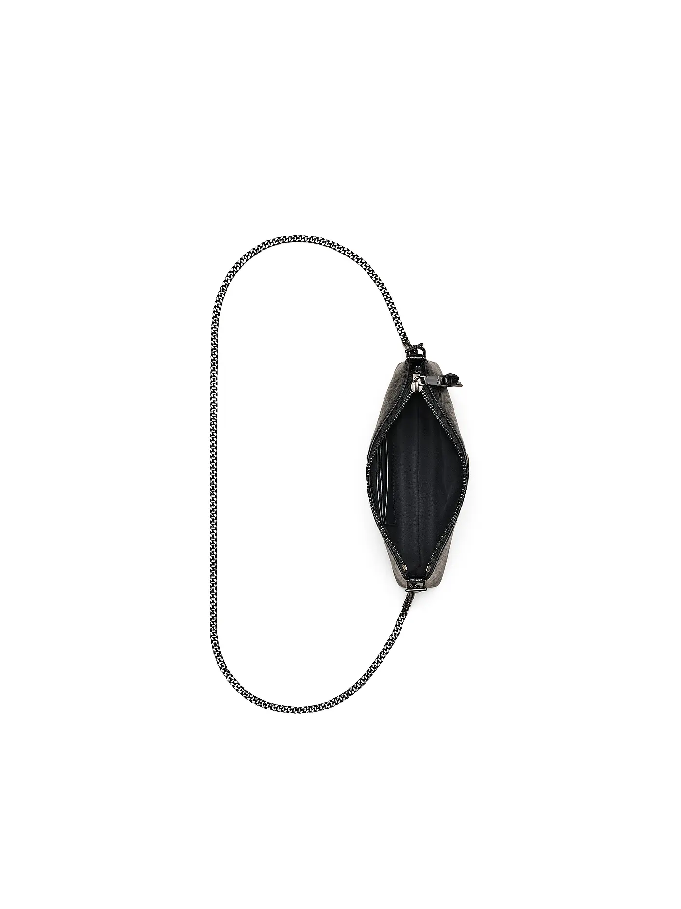 MARC JACOBS | Ledertasche - Mini Bag THE POCHETTE | schwarz