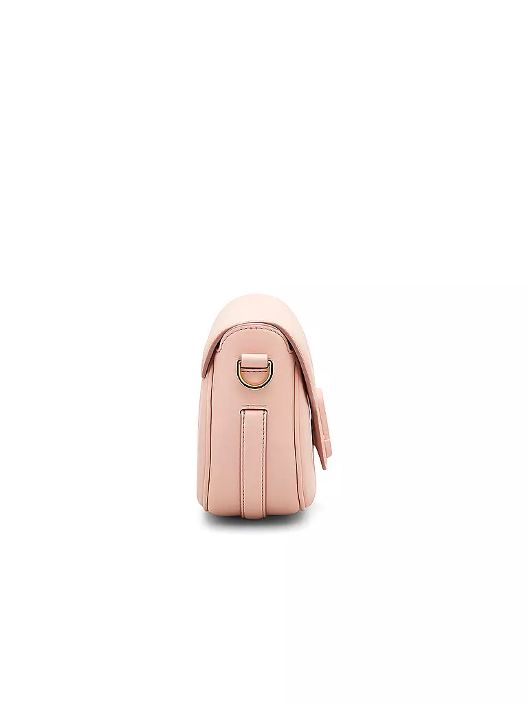 MARC JACOBS | Ledertasche - Mini Bag THE SMALL SADDLE BAG | rosa