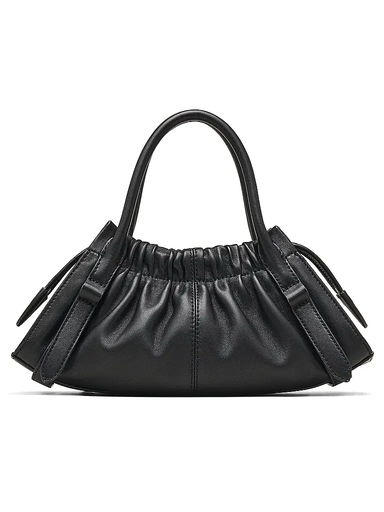 MARC JACOBS | Ledertasche - Mini Bag THE SMALL SATCHEL | schwarz