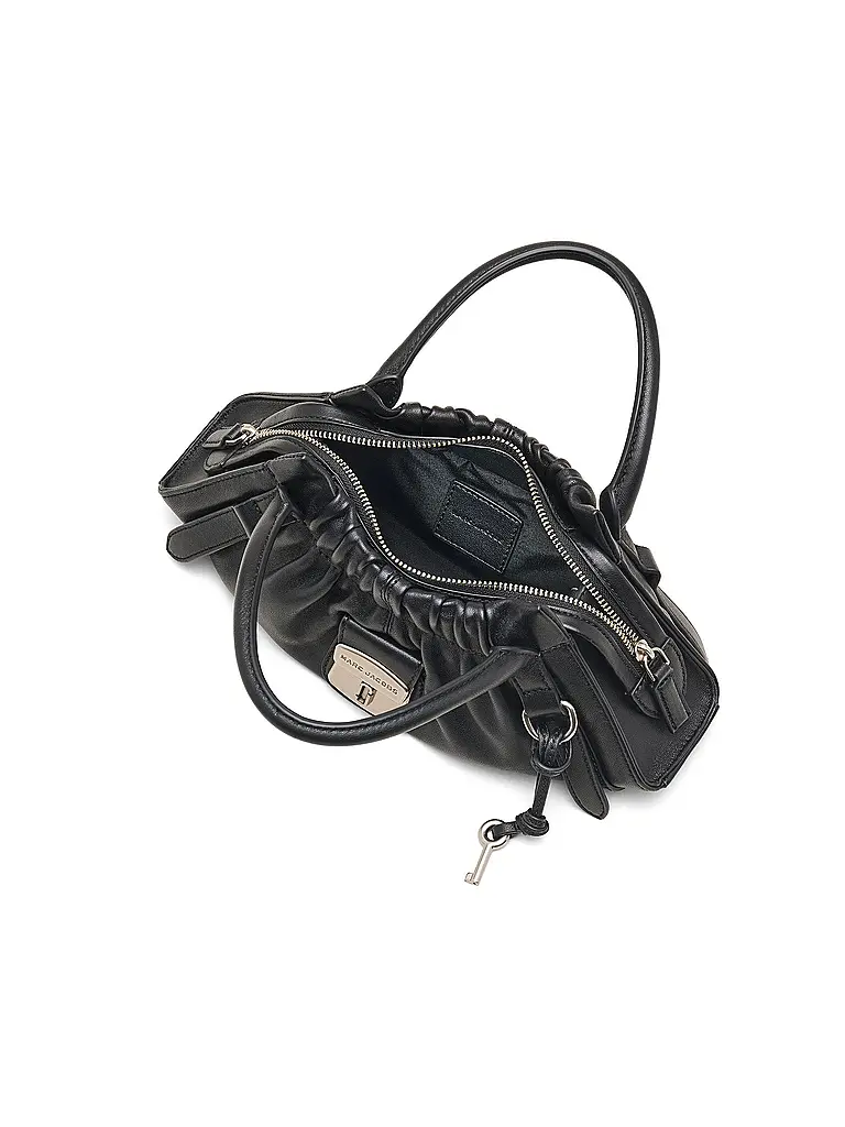 MARC JACOBS | Ledertasche - Mini Bag THE SMALL SATCHEL | schwarz