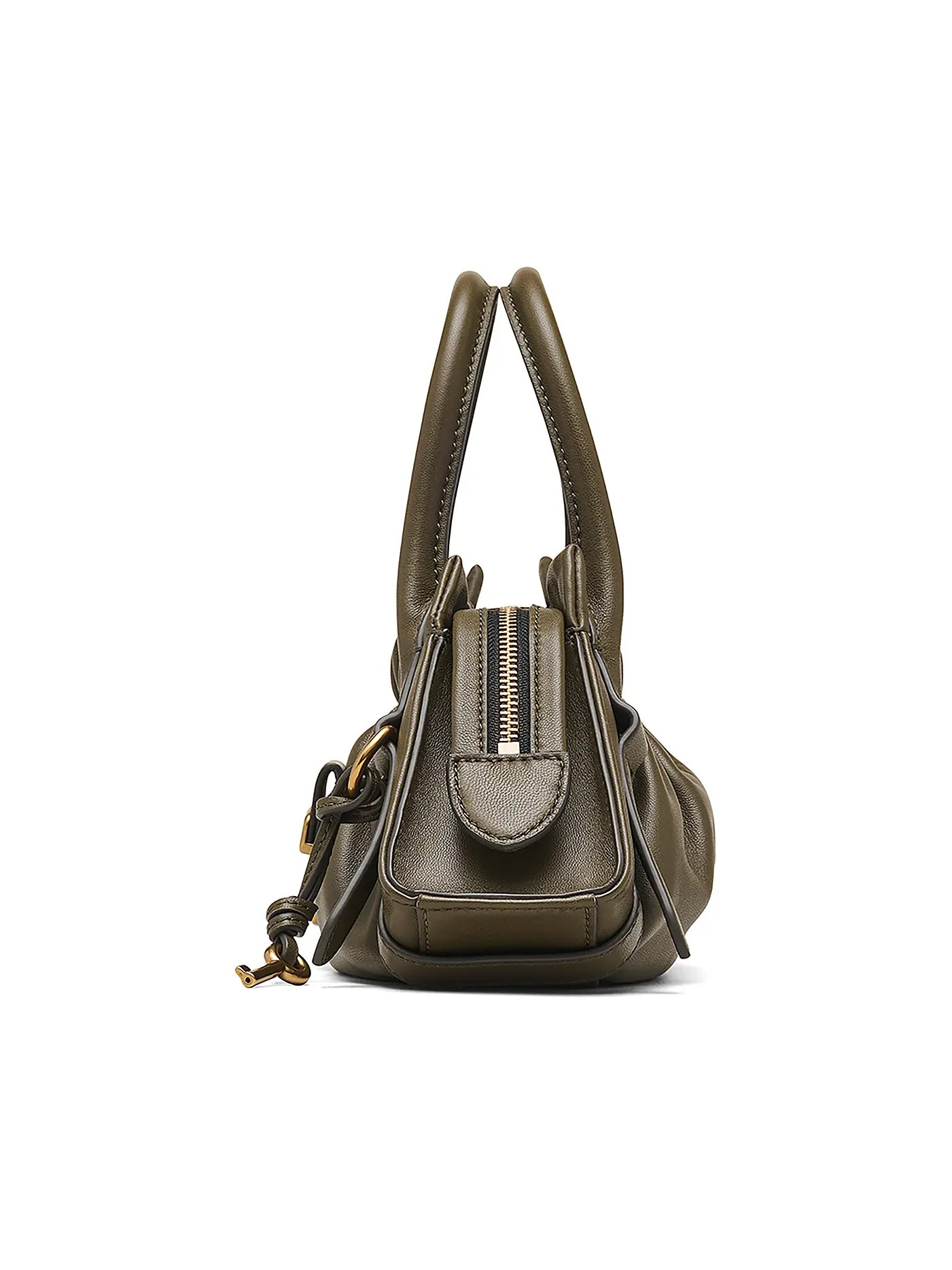 MARC JACOBS | Ledertasche - Mini Bag THE SMALL SATCHEL | schwarz