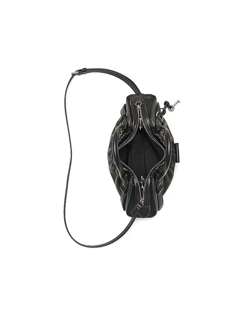 MARC JACOBS | Ledertasche - Mini Bag THE SMALL SATCHEL | schwarz