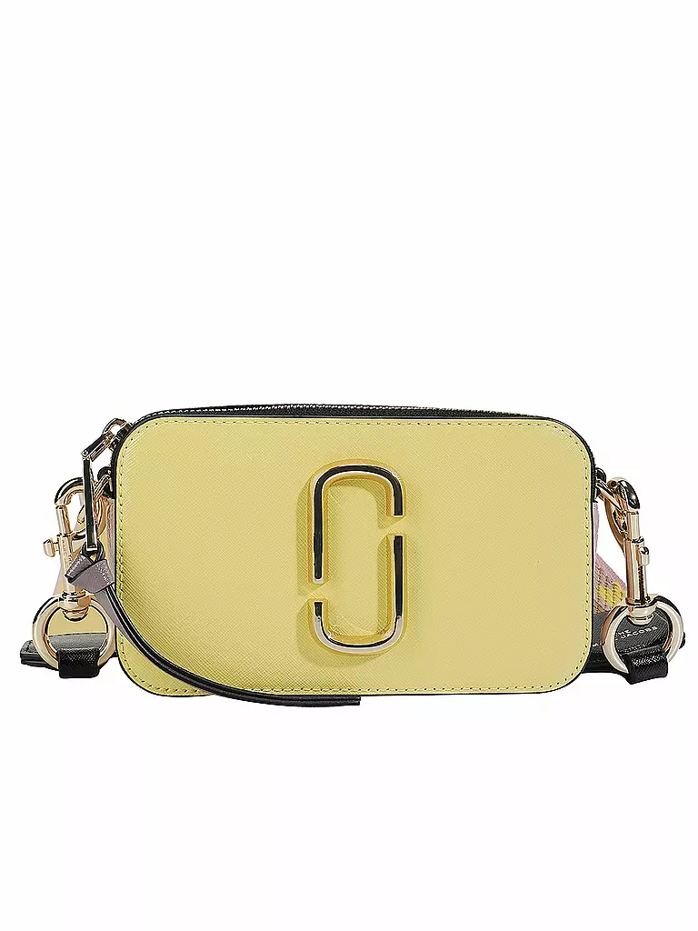 MARC JACOBS | Ledertasche - Mini Bag THE SNAPSHOT | gelb