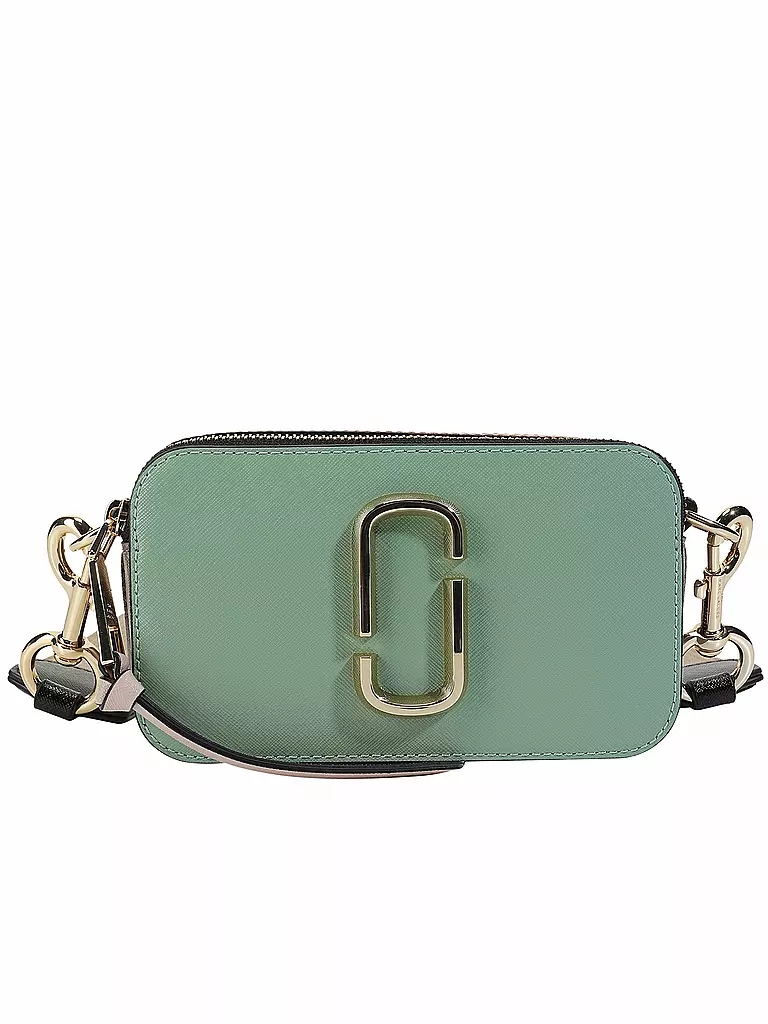 MARC JACOBS | Ledertasche - Mini Bag THE SNAPSHOT | gruen