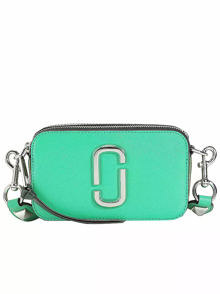 MARC JACOBS | Ledertasche - Mini Bag THE SNAPSHOT | grün