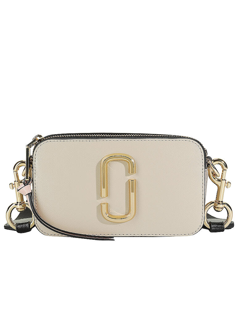 MARC JACOBS Ledertasche Mini Bag THE SNAPSHOT beige