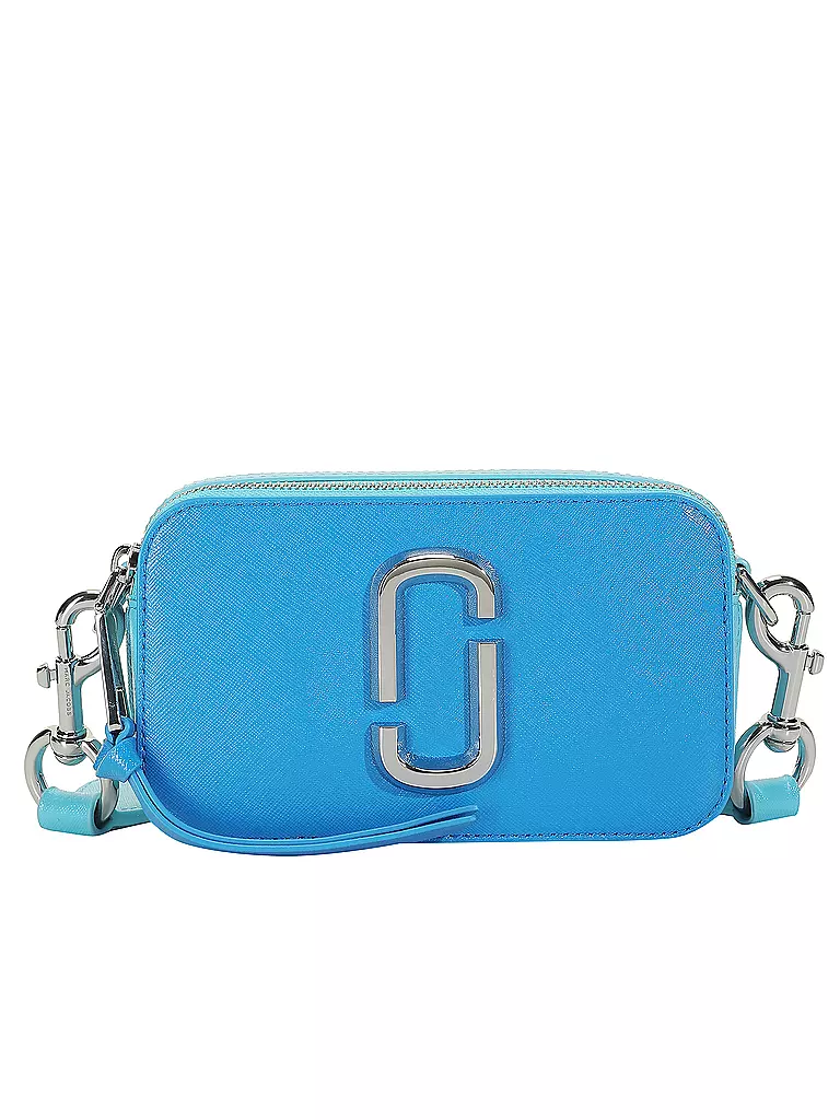 MARC JACOBS | Ledertasche - Mini Bag THE SNAPSHOT | hellblau