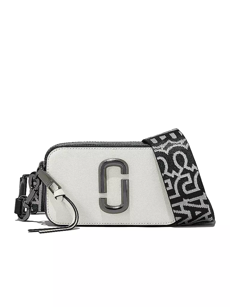 MARC JACOBS | Ledertasche - Mini Bag THE SNAPSHOT | weiss