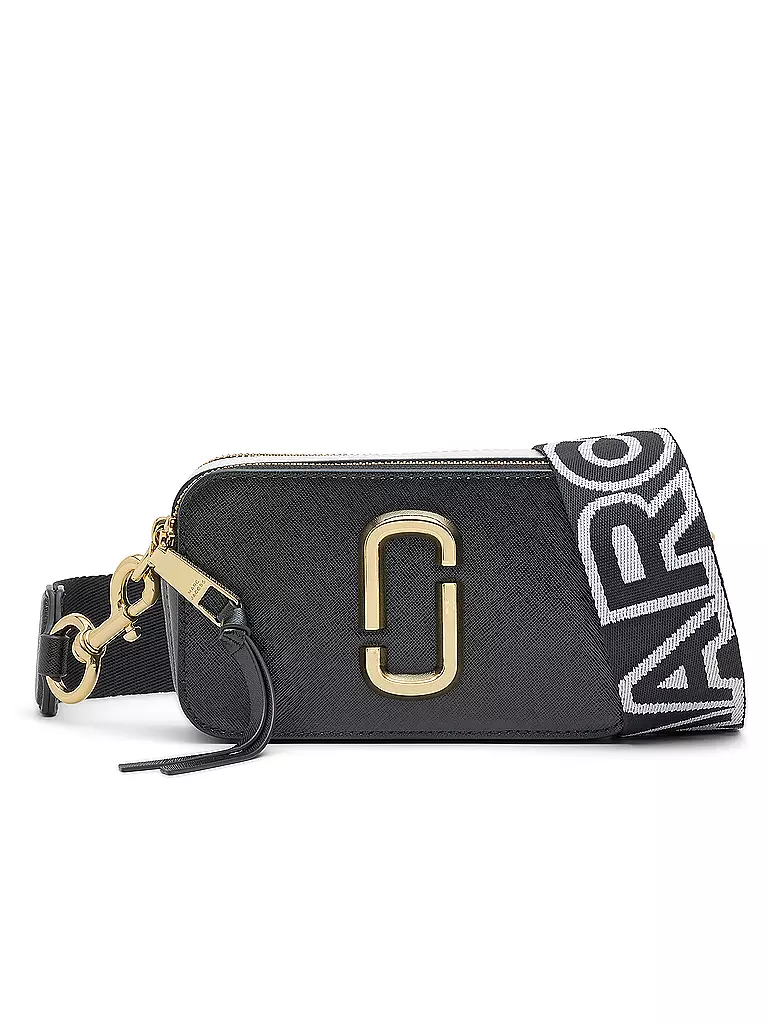 MARC JACOBS | Ledertasche - Mini Bag THE SNAPSHOT | schwarz
