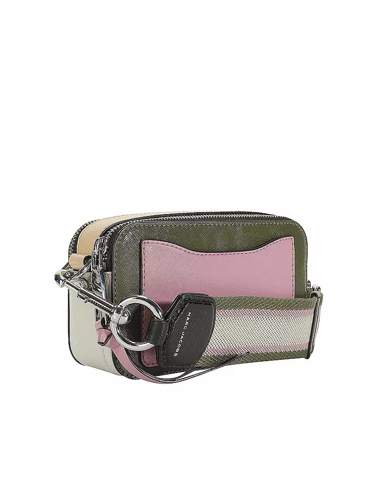 MARC JACOBS | Ledertasche - Mini Bag THE SNAPSHOT | olive