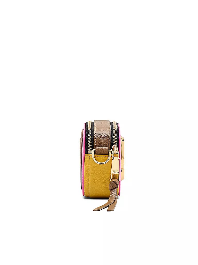 MARC JACOBS | Ledertasche - Mini Bag THE SNAPSHOT | dunkelrot