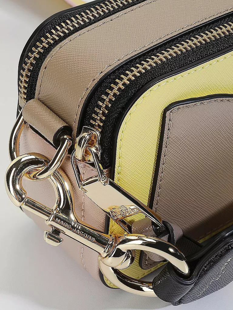 MARC JACOBS | Ledertasche - Mini Bag THE SNAPSHOT | gelb