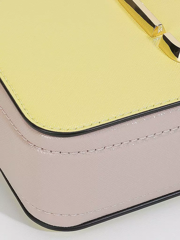 MARC JACOBS | Ledertasche - Mini Bag THE SNAPSHOT | gelb