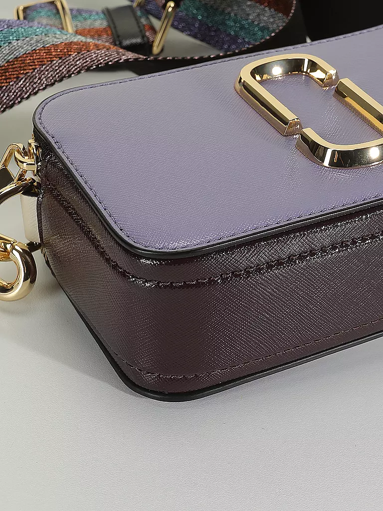 MARC JACOBS | Ledertasche - Mini Bag THE SNAPSHOT | lila