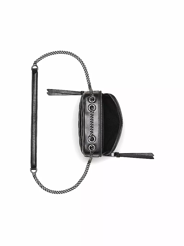 MARC JACOBS | Ledertasche - Mini Bag THE SOFTSHOT | schwarz