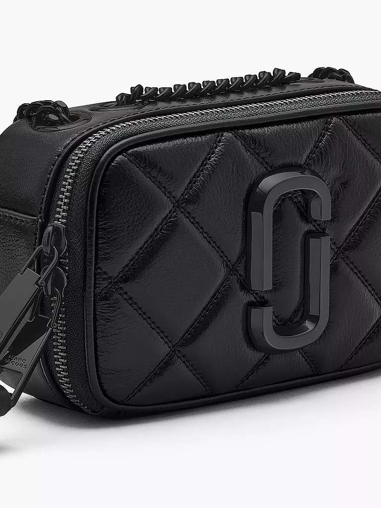 MARC JACOBS | Ledertasche - Mini Bag THE SOFTSHOT | schwarz