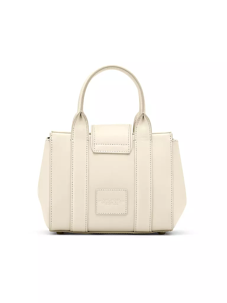 MARC JACOBS | Ledertasche - Mini Bag THE TURNLOCK CROSSBODY TOTE | schwarz