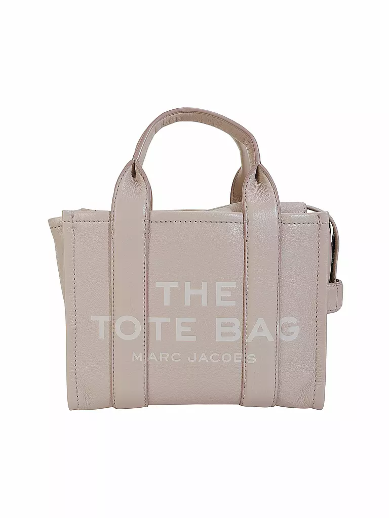 MARC JACOBS | Ledertasche - Mini Tote Bag THE MINI TOTE BAG | beige