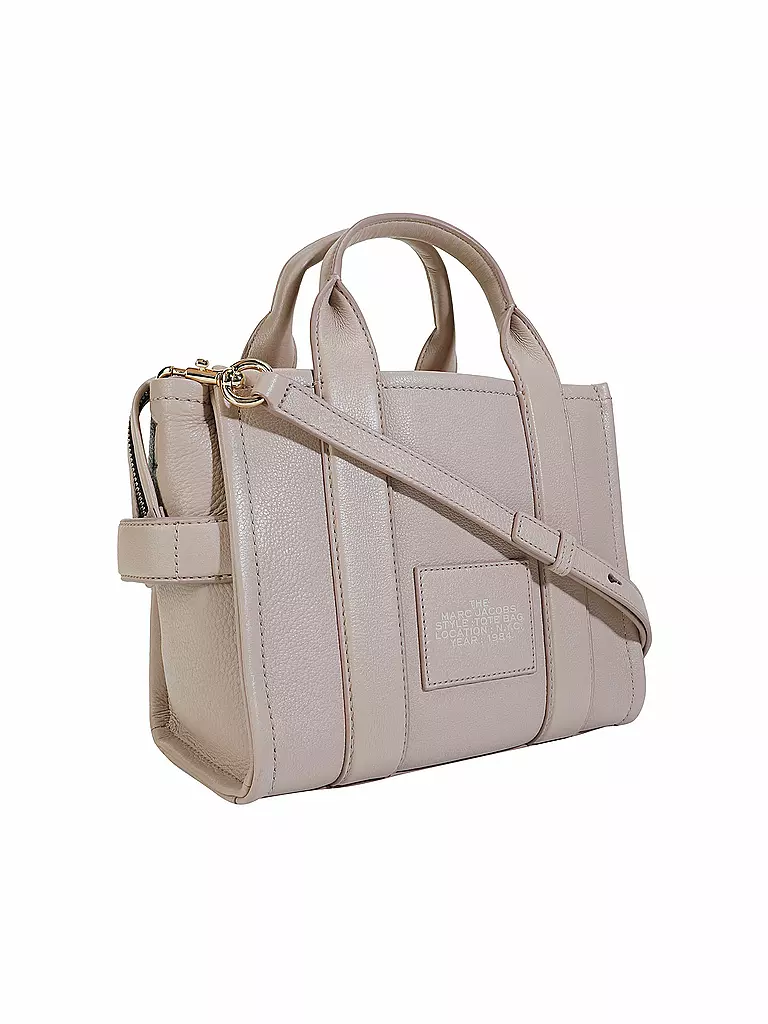 MARC JACOBS | Ledertasche - Mini Tote Bag THE MINI TOTE BAG | beige