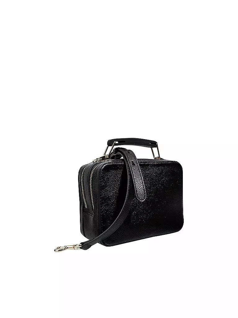 MARC JACOBS | Ledertasche - Minibag "The Box 20" | schwarz