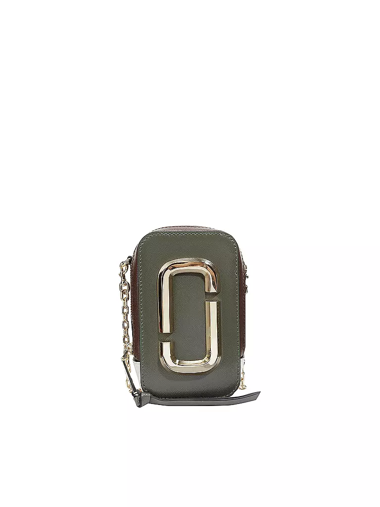 MARC JACOBS | Ledertasche - Minibag The Hot Shot | braun