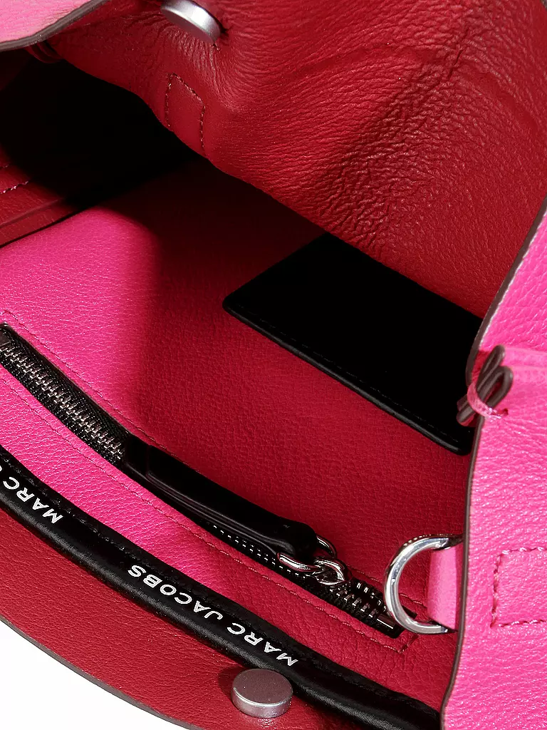 MARC JACOBS | Ledertasche - Minishopper "The Tag Tote 21" | pink