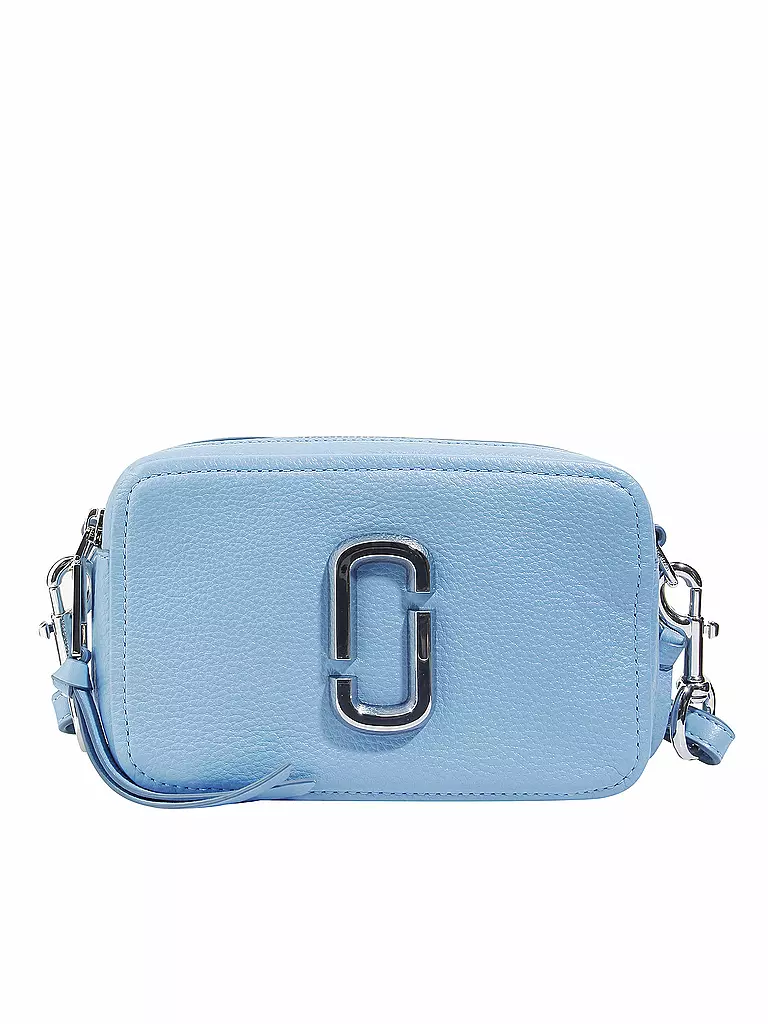 MARC JACOBS | Ledertasche - Schultertasche "The Softshot 21" | blau