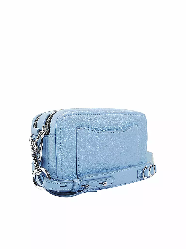 MARC JACOBS | Ledertasche - Schultertasche "The Softshot 21" | blau