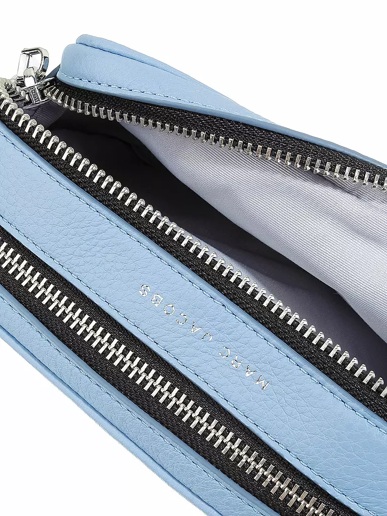 MARC JACOBS | Ledertasche - Schultertasche "The Softshot 21" | blau