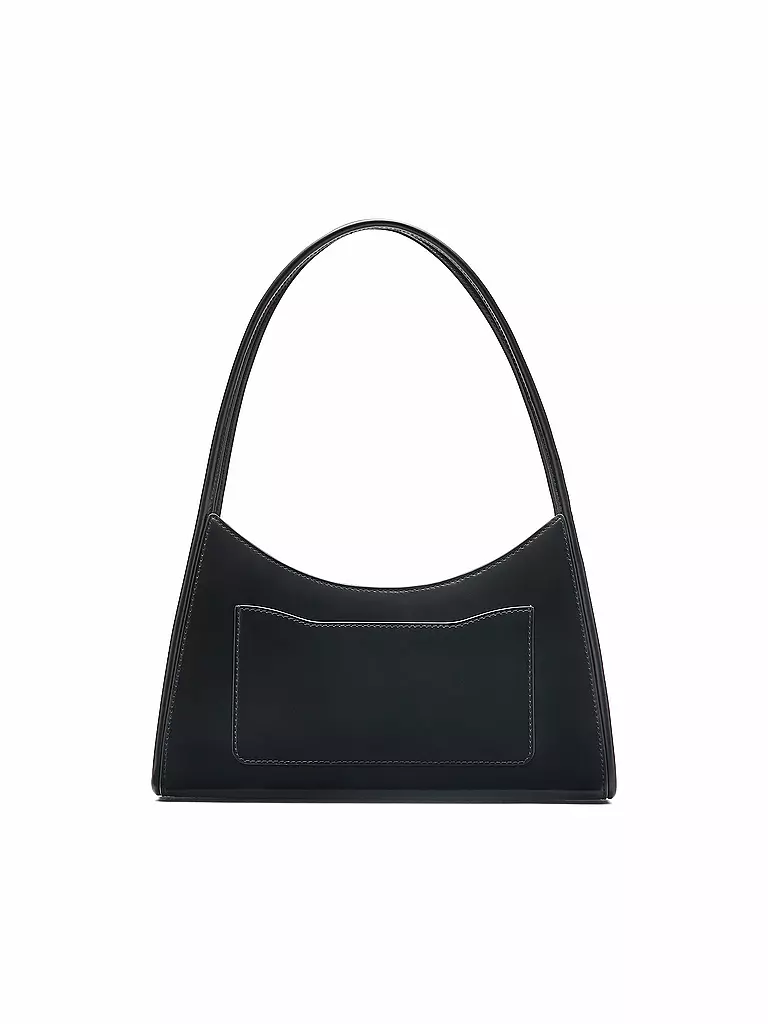 MARC JACOBS | Ledertasche - Schultertasche THE CLAW CLIP | weiss