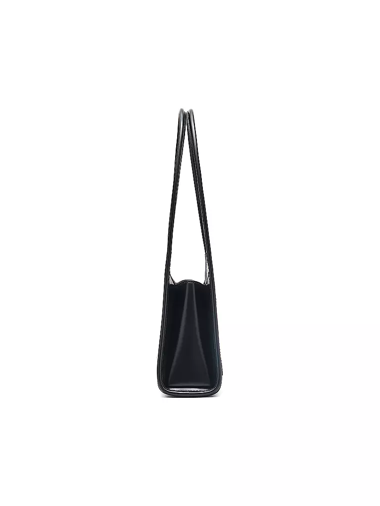 MARC JACOBS | Ledertasche - Schultertasche THE CLAW CLIP | weiss