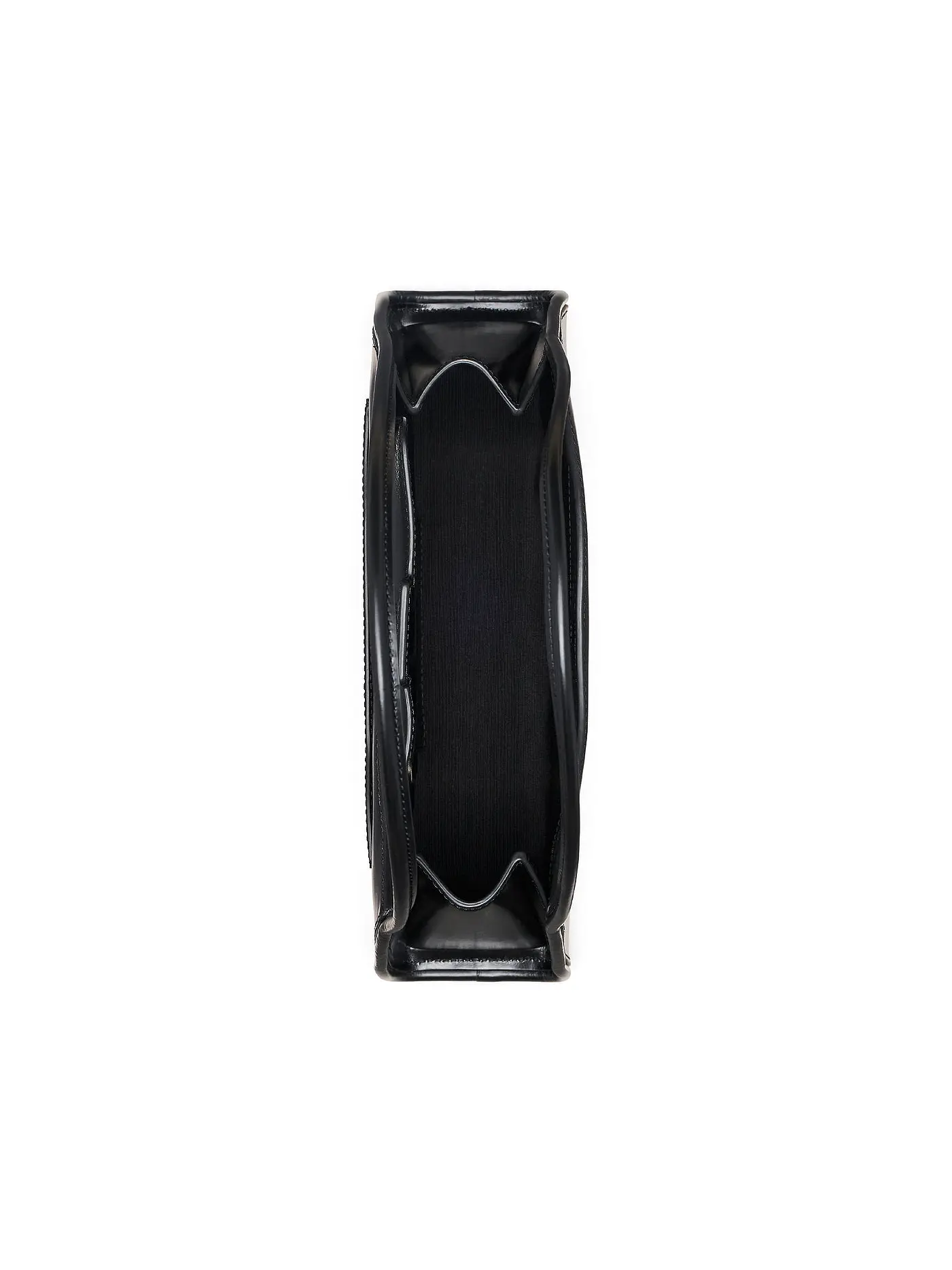 MARC JACOBS | Ledertasche - Schultertasche THE CLAW CLIP | schwarz