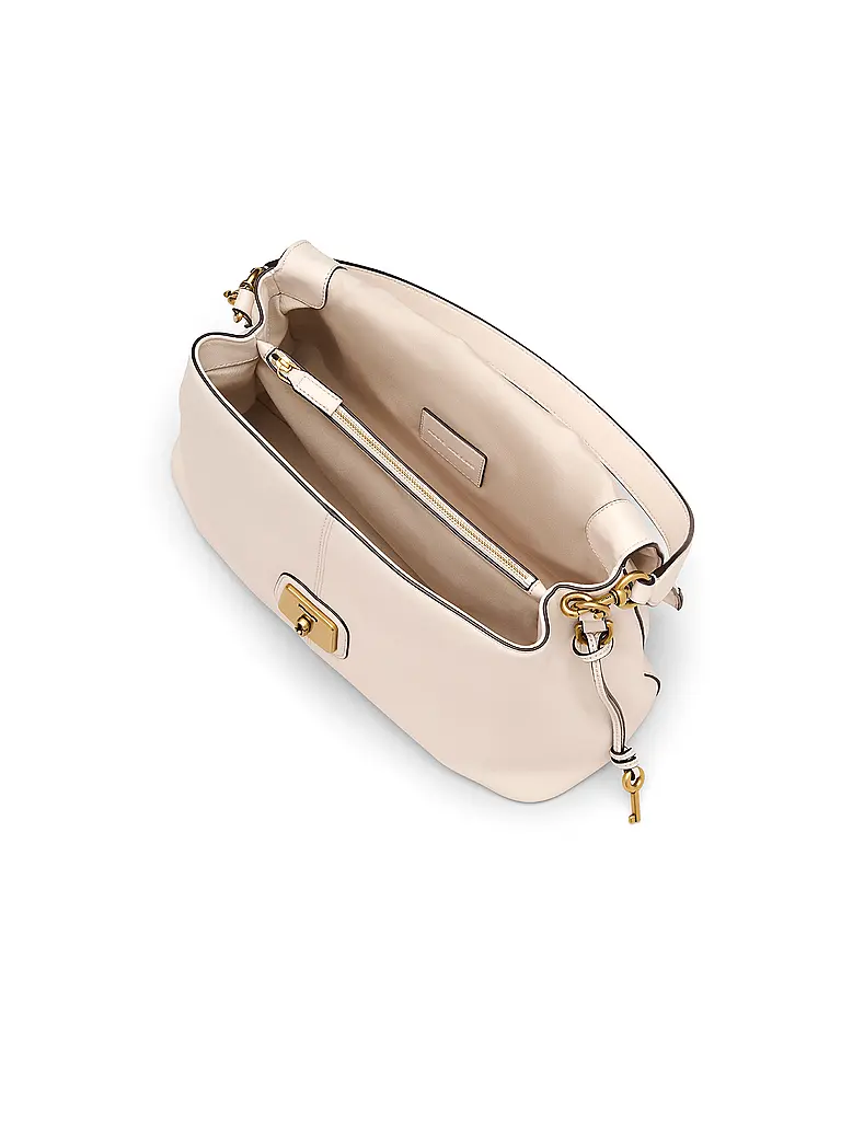 MARC JACOBS | Ledertasche - Schultertasche THE MESSENGER | Creme