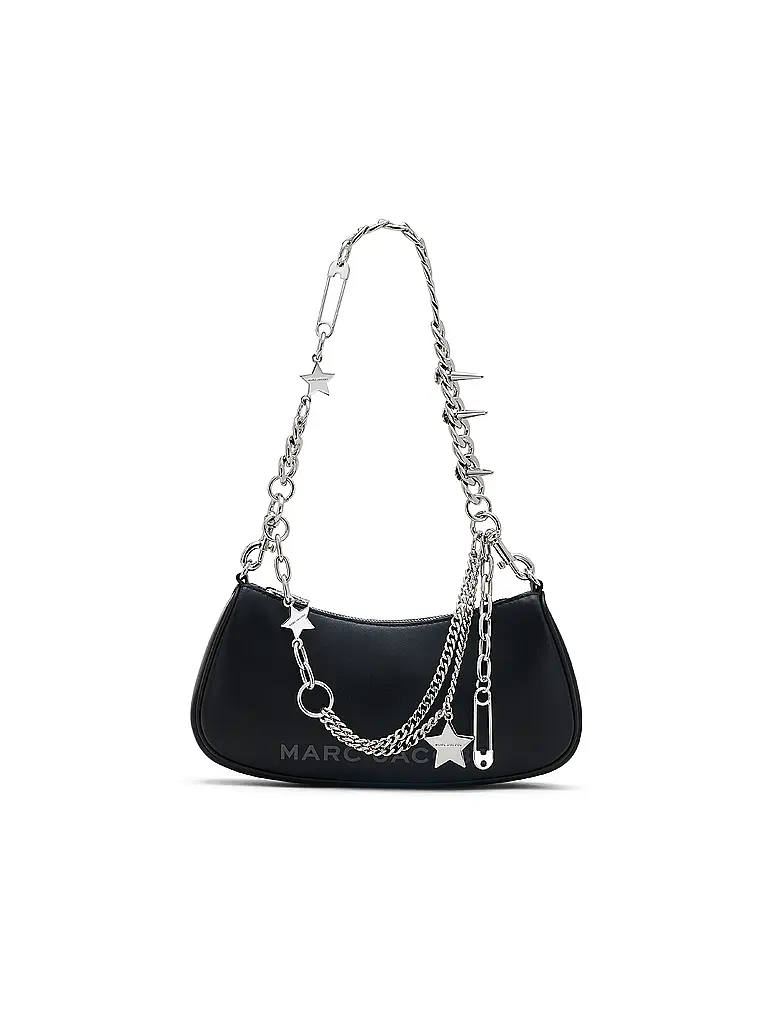 MARC JACOBS | Ledertasche - Schultertasche THE SHOULDER BAG | Schwarz