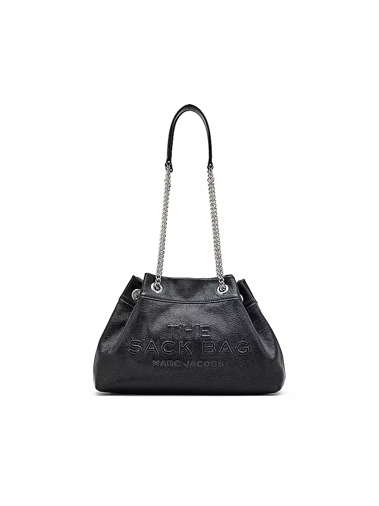 MARC JACOBS | Ledertasche - Shopper THE CHAIN SACK | schwarz