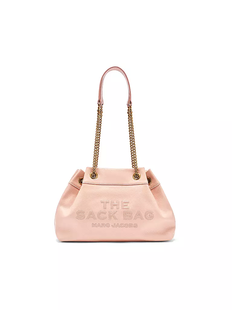 MARC JACOBS | Ledertasche - Shopper THE CHAIN SACK | rosa